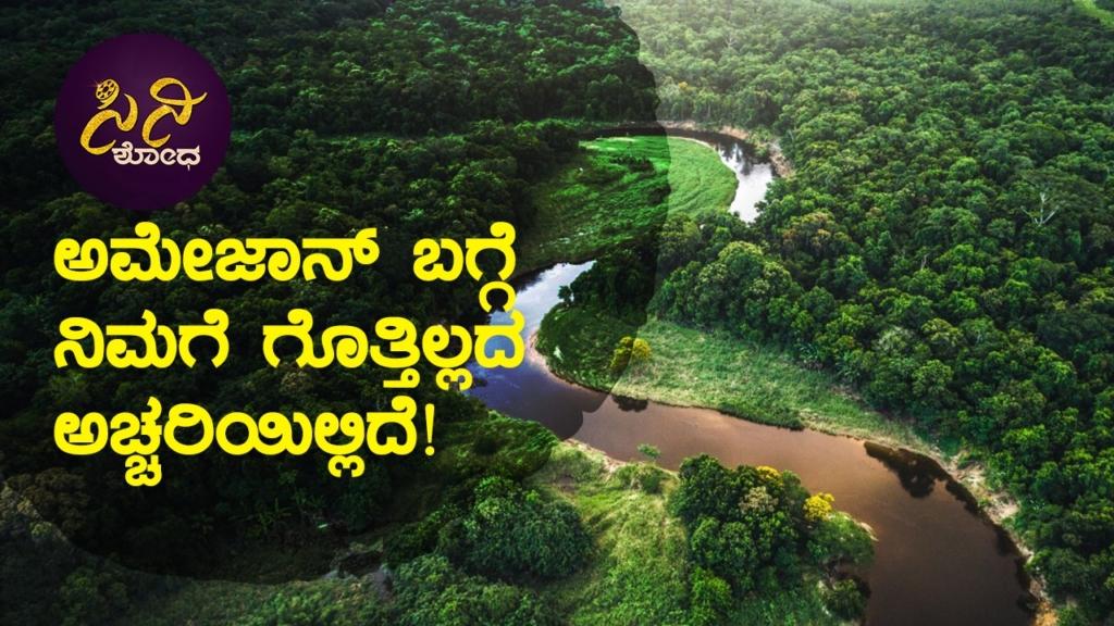 ಅಮೇಜಾನ್ ಬಗ್ಗೆ ನಿಮಗೆ ಗೊತ್ತಿಲ್ಲದ ಅಚ್ಚರಿಯಿಲ್ಲಿದೆ!